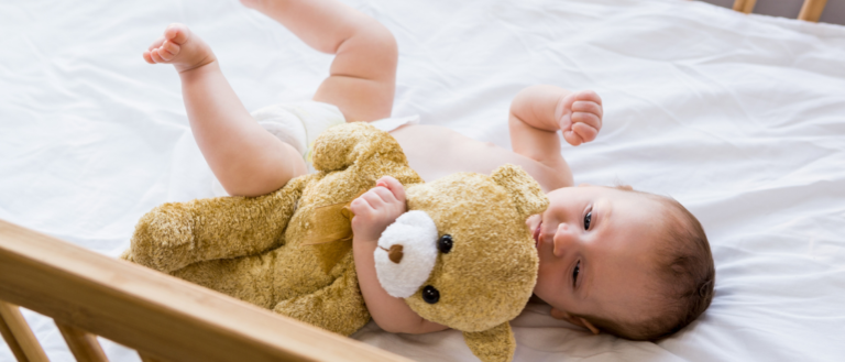 Luc et Léa attache sucette bois et tissu - Dès la naissance